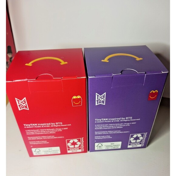 McDonald’s 2025 Tiny Tan Gold Sauce Happy Meal Collectable Toy Encore Edition - Picture 6 of 9